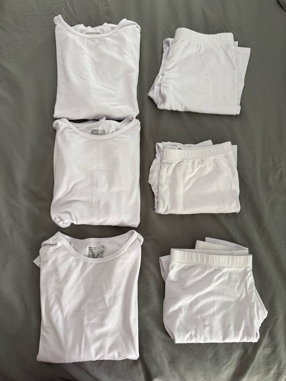 3 Sets - Kid’s 2pc Baselayer Set Size M